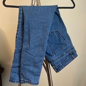 Washed look jeans . Used. No visible damage.